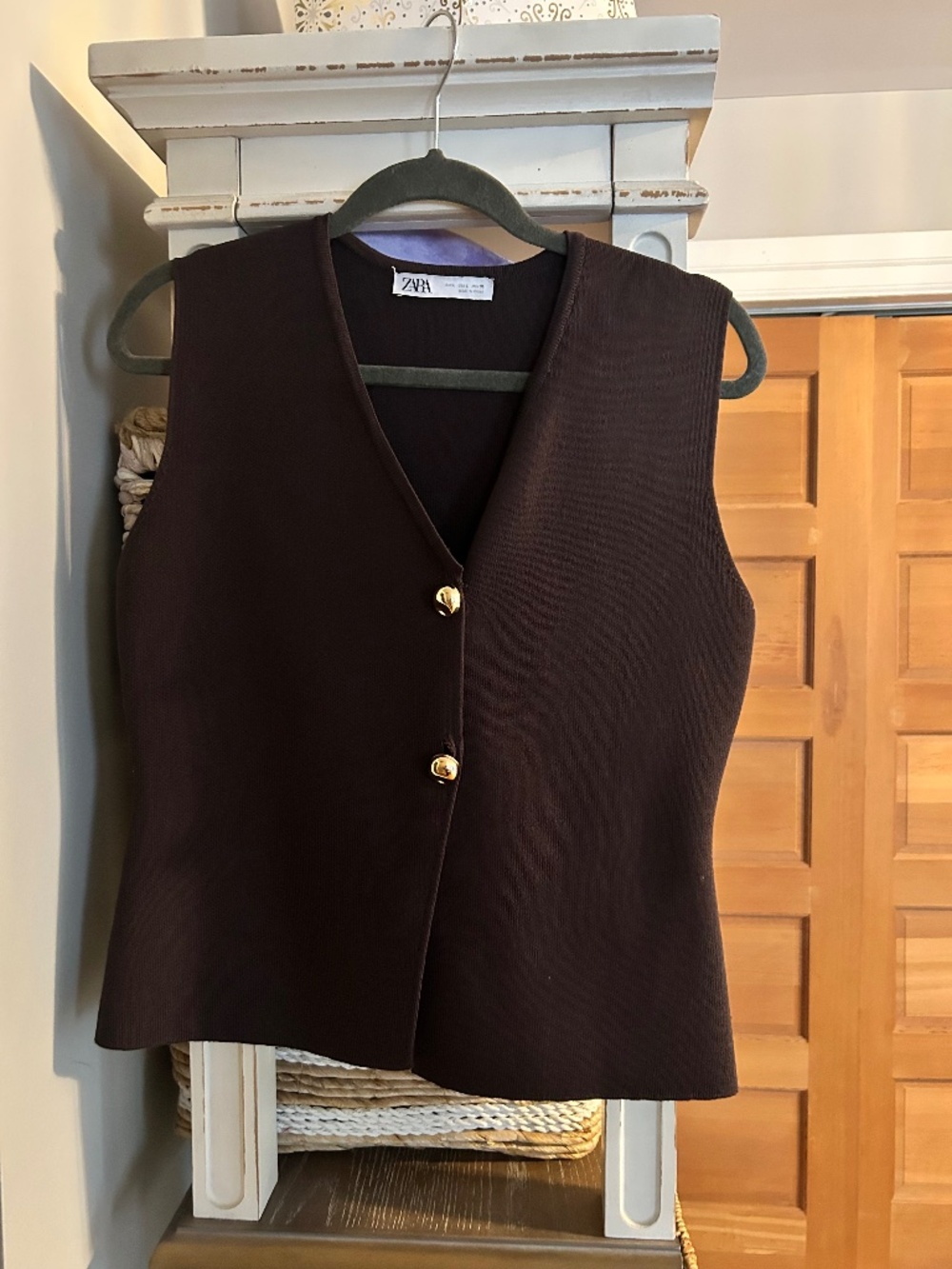 Zara Chocolate Brown Sweater